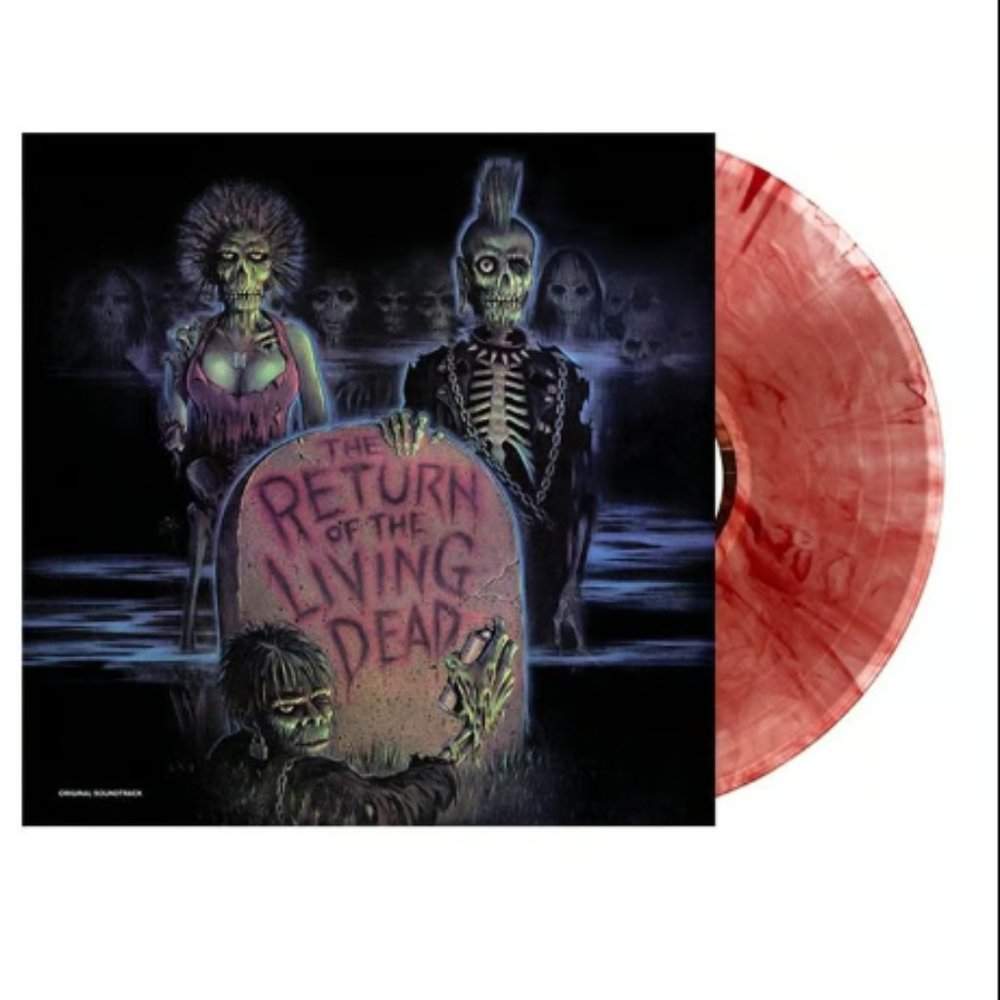 The Return Of The Living Dead LP ~ Clear w/Blood Splatter Colored Vinyl ~Sealed!